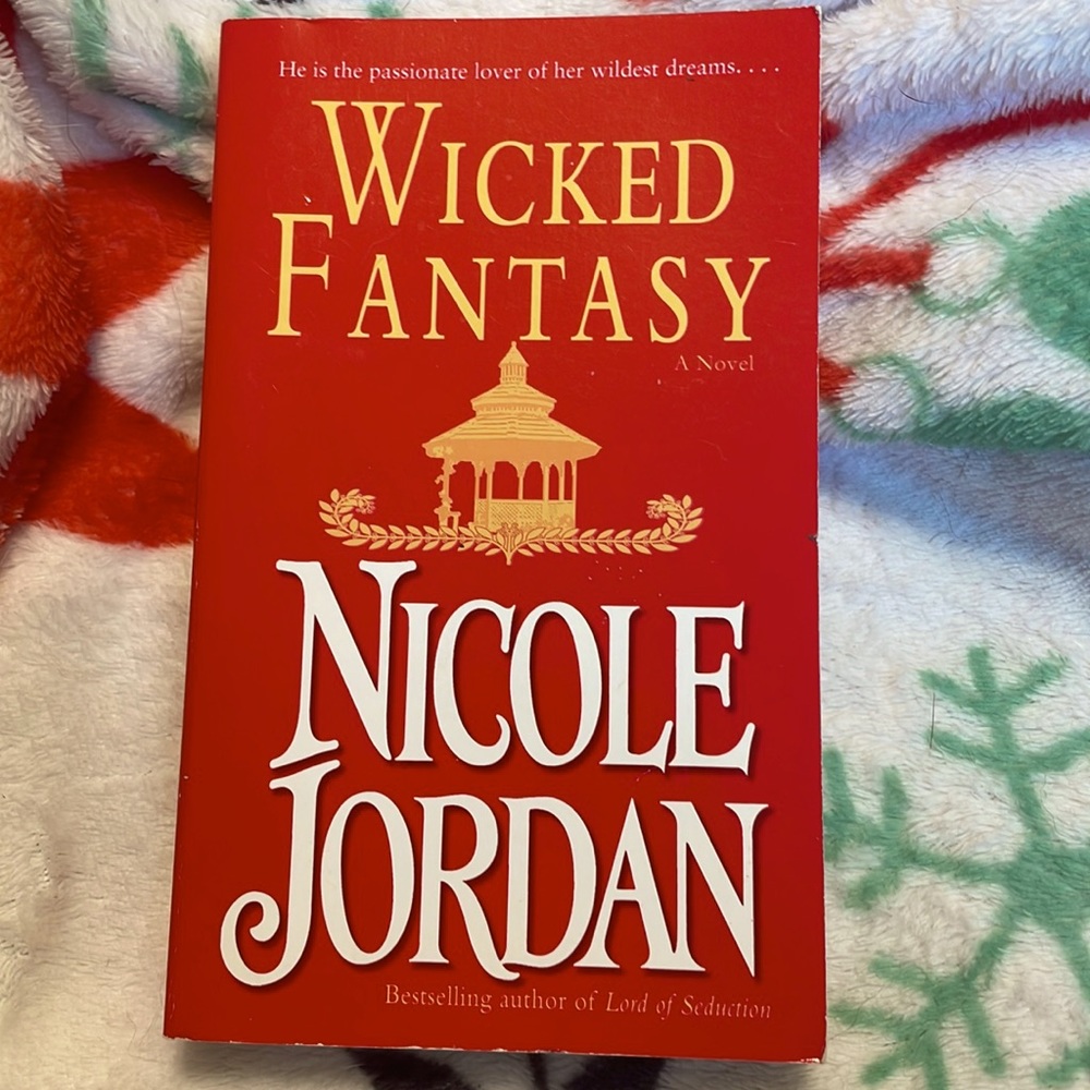 Historical romance “Wicked Fantasy”. By Nicole Jordan.